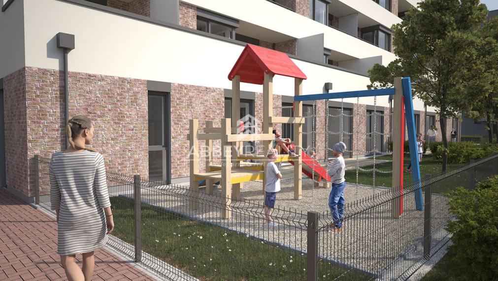 Moderný čiastočné zariadený 2-izbový byt v novostavbe WEST III.etapa Bytový dom L B.2.3 s priestrannou terasou